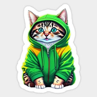 Cute kitten Sticker